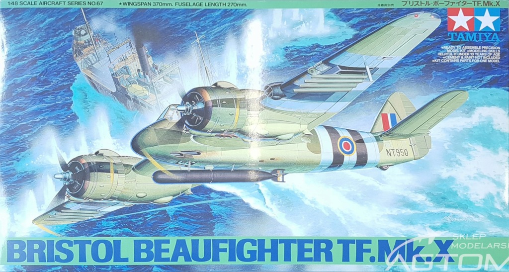 Tamiya 1:48 Beaufighter TF.Mk.X