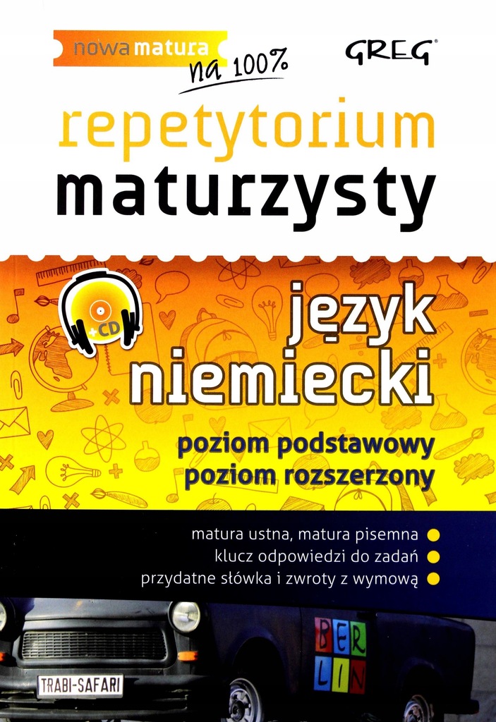 JĘZYK NIEMIECKI REPETYTORIUM MATURZYSTY (KSIĄŻKA)+