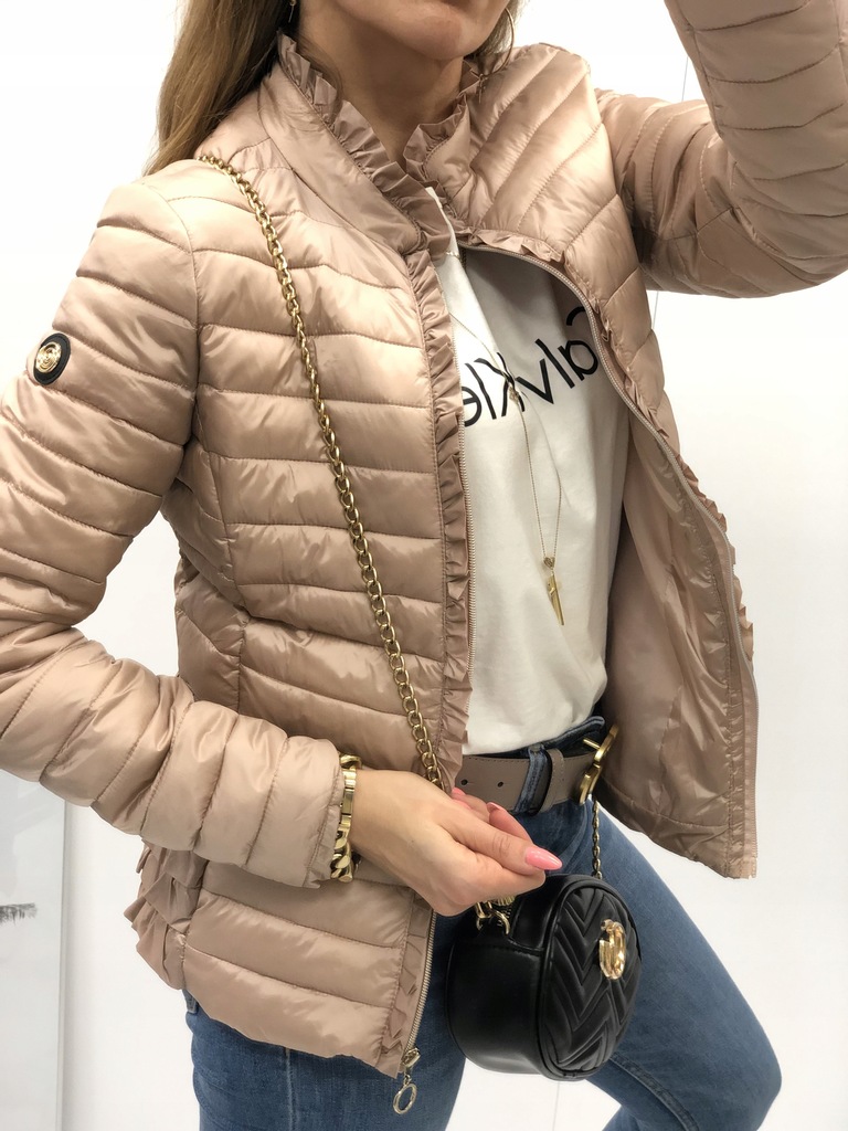 KURTKA PIKOWANA LUXURY FLY BASKINKA ___ RÓŻ ___ XL 8925033931