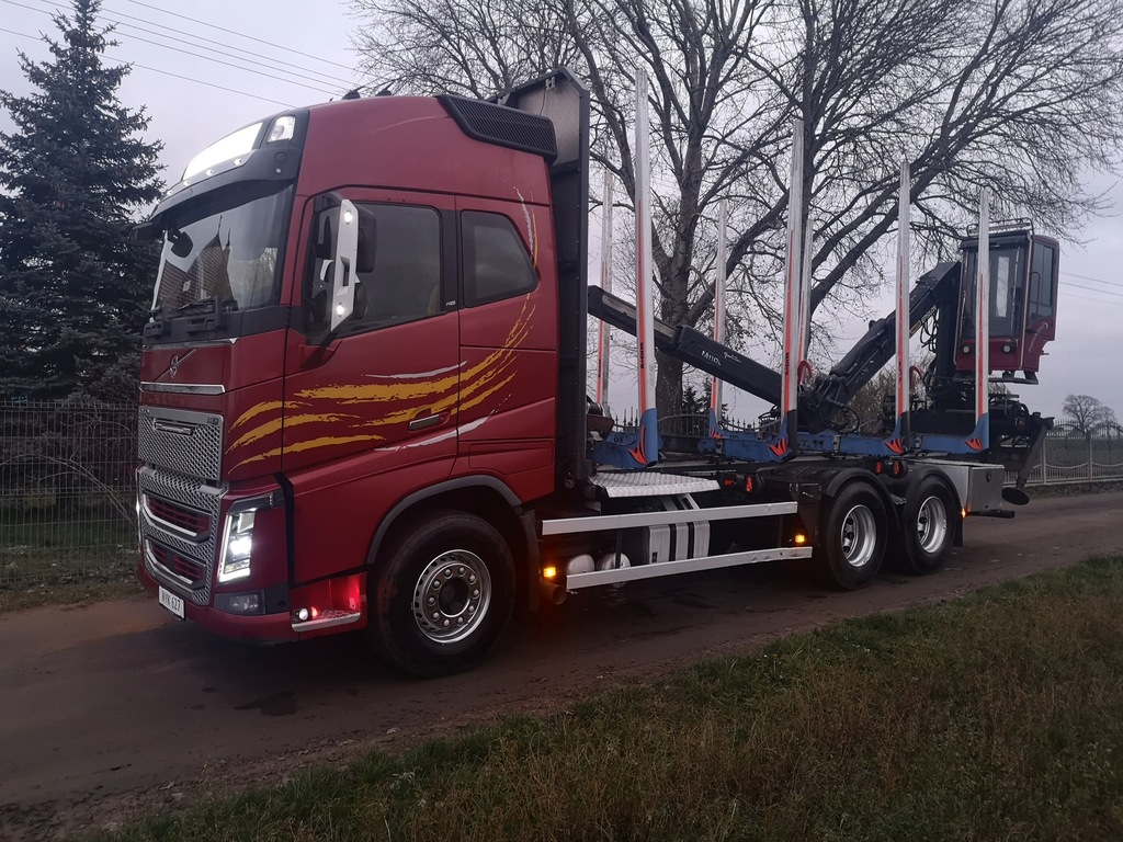 VOLVO FH16 EPSILON M110 Z 2015 do drewna lasu 6X4