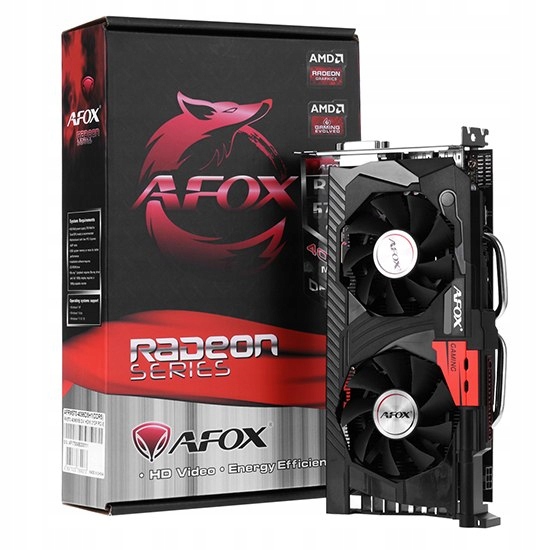 AFOX RADEON RX 570 8GB GDDR5 256BIT HDMI 3XDP ATX