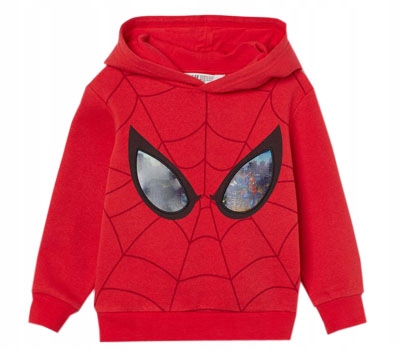 Bluza SPIDERMAN INTERAKTYWNA H&M 92
