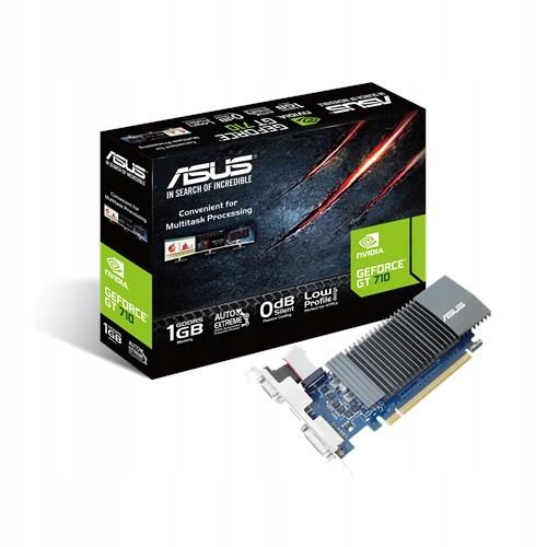 Купить Видеокарта Asus GeForce GT710 1 ГБ GDDR5 32 бит: отзывы, фото, характеристики в интерне-магазине Aredi.ru