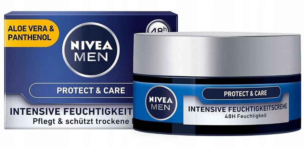 Nivea Men, Nawilżający krem z aloesem 50 ml