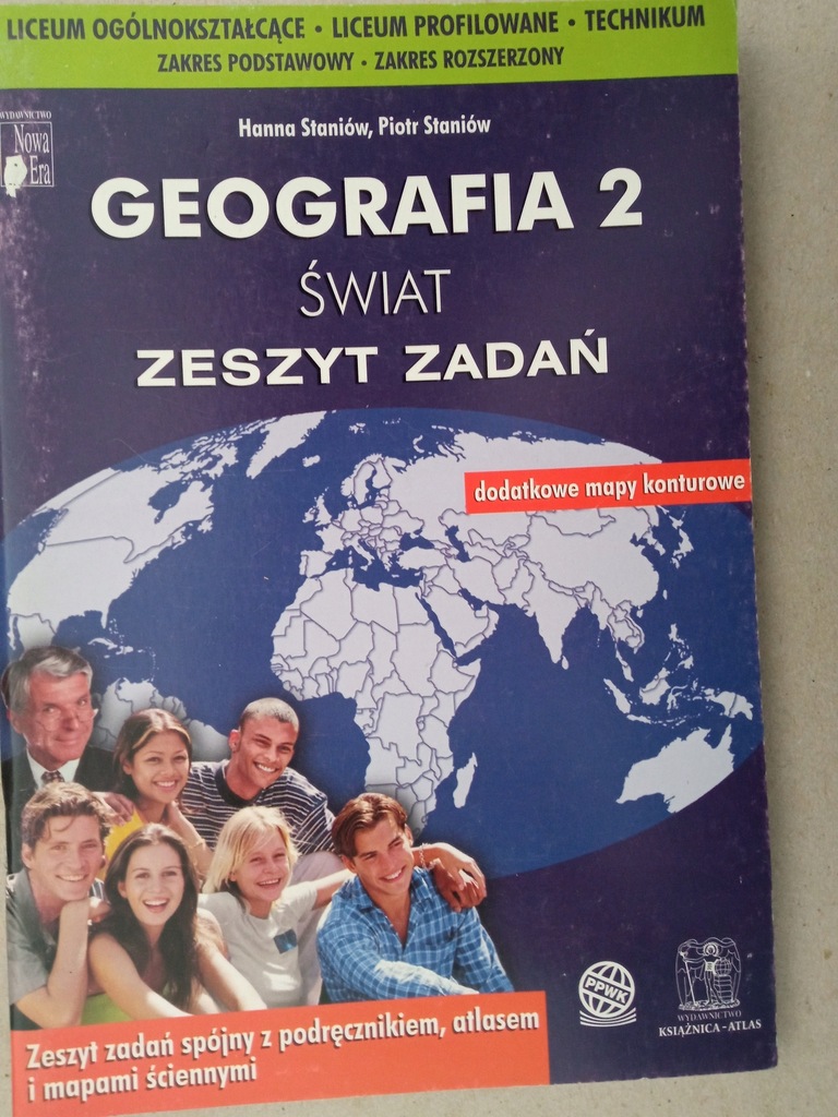 Geografia 2. Świat. (Zeszyt zadań) Hanna Staniów, Piotr Staniów