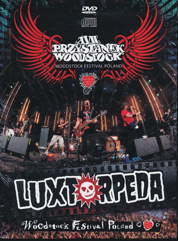 Płyta DVD - Koncert Luxtorpeda na XVII Przystanku Woodstock
