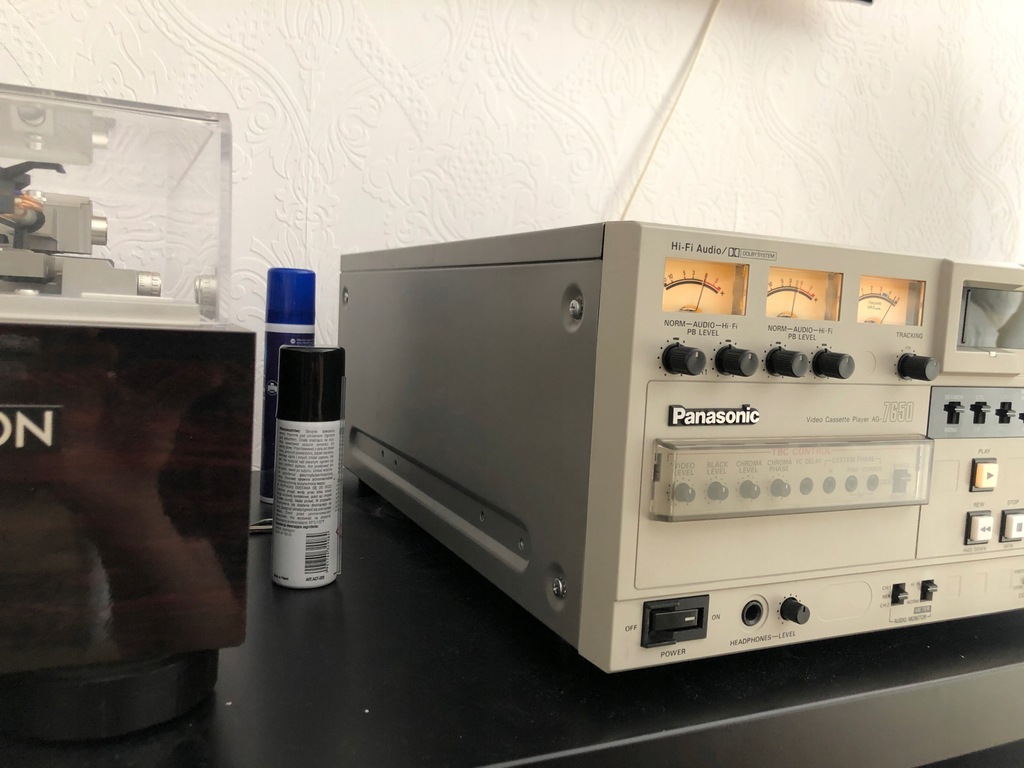 ★【 中古/動作品 】★ PANASONIC AG-7650/再生確認済み】 ☆【 中古/動作品 】☆ PANASONIC AG-7650/再生確認済み