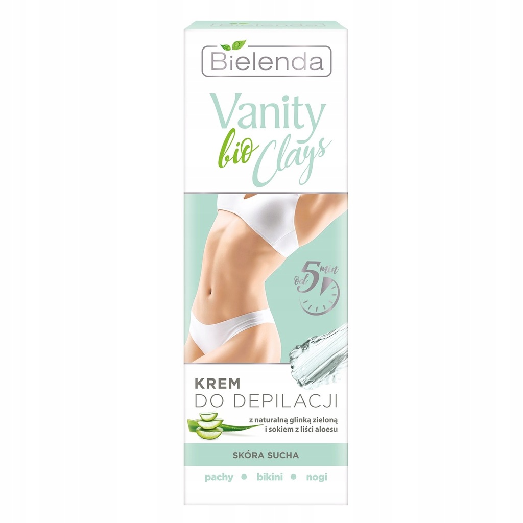 Bielenda Vanity Bio Clays krem do depilacji z g P1