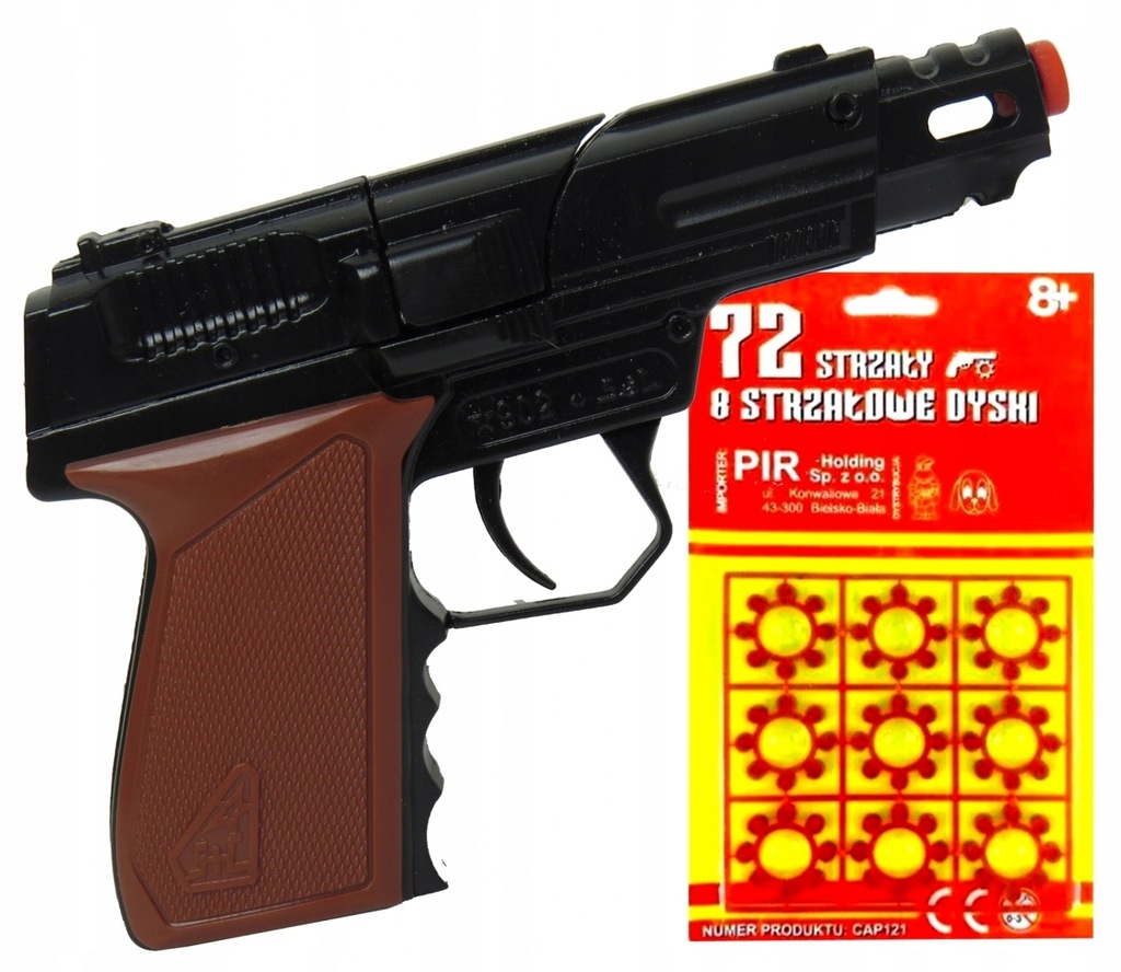 Купить ПИСТОЛЕТ с пистонами МЕТАЛЛИЧЕСКИЙ РЕВОЛЬВЕР Капсюли: отзывы ...