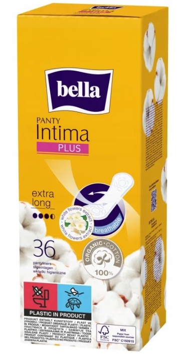 Bella Panty Intima Plus 36 szt. Wkładki Hig.