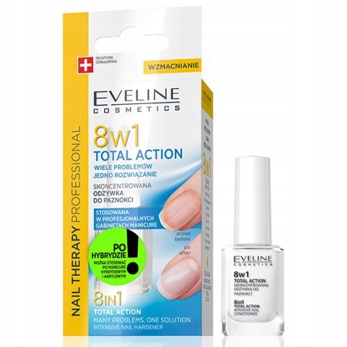 EVELINE NAIL THERAPY 8W1 ODŻYWKA DO PAZNOKCI