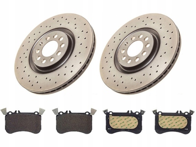 Oe Mercedes Tarcze Klocki Przod Cla X117 45 Amg 7644085938 Oficjalne Archiwum Allegro