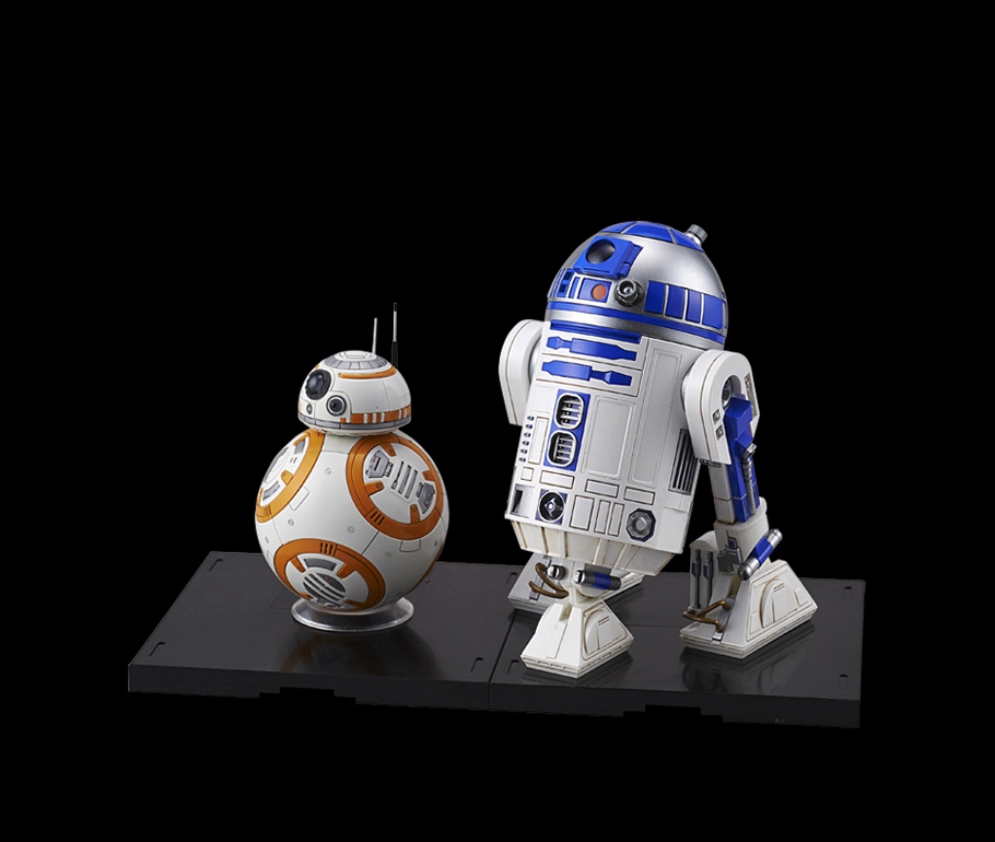 Купить Bandai Star Wars BB-8 и R2-D2 в масштабе 1/12: отзывы, фото, характеристики в интерне-магазине Aredi.ru