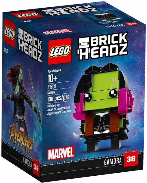 KLOCKI LEGO BRICKHEADZ 41607 GAMORA 136 EL.