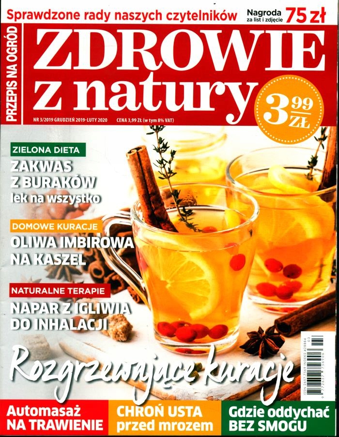 PRZEPIS NA OGRÓD. ZDROWIE Z NATURY nr 3/19