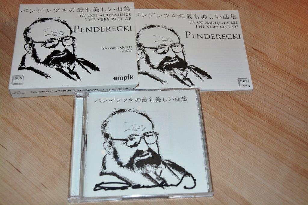 Płyta z Autografem PENDERECKI To co najpiękniejsze