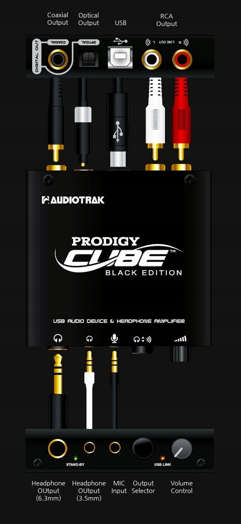 Купить ЗВУКОВАЯ КАРТА AUDIOTRAK PRODIGY CUBE USB DAC 24H: отзывы, фото, характеристики в интерне-магазине Aredi.ru