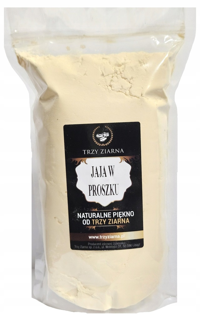 JAJA W PROSZKU 200g Proszek z całych jaj kurzych bogatych w bialko PROTEIN