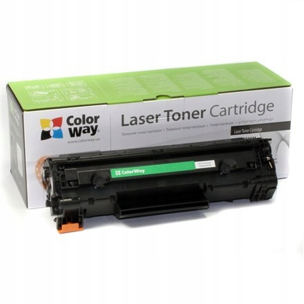 ColorWay Toner Cartridge, Black, Canon: 725, HP CE