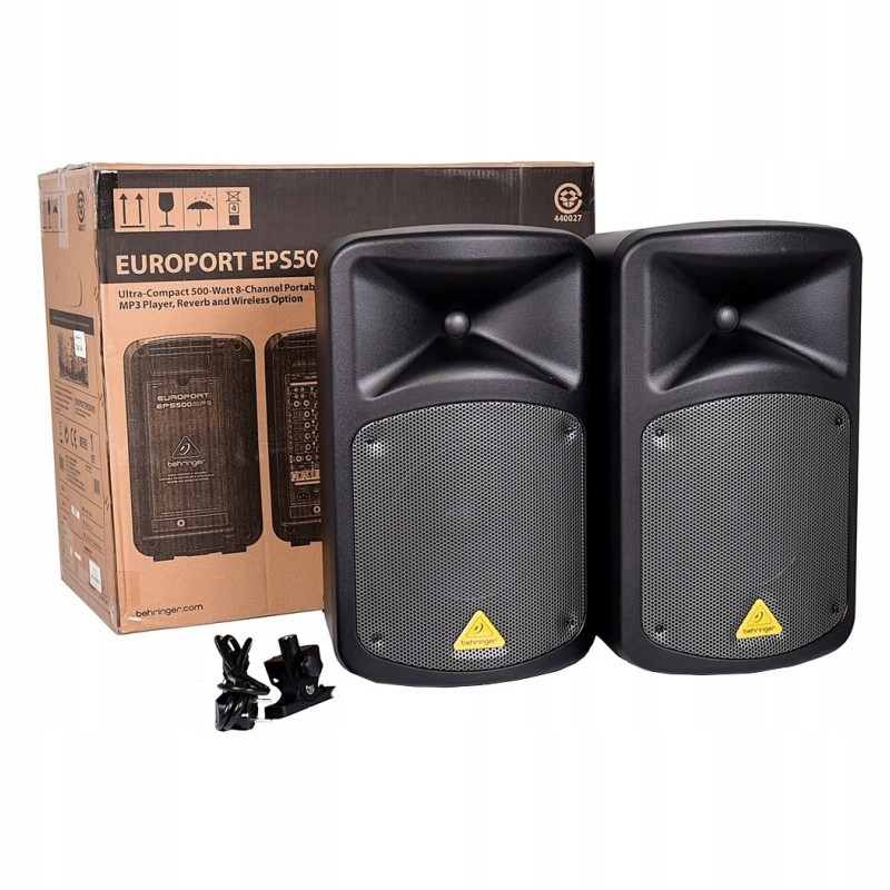 BEHRINGER EPS 500 MP3 ZESTAW NAGŁOŚNIENIOWY 8004914206 oficjalne