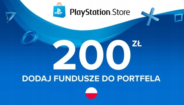 PlayStation Store cyfrowa Polska 200 zł