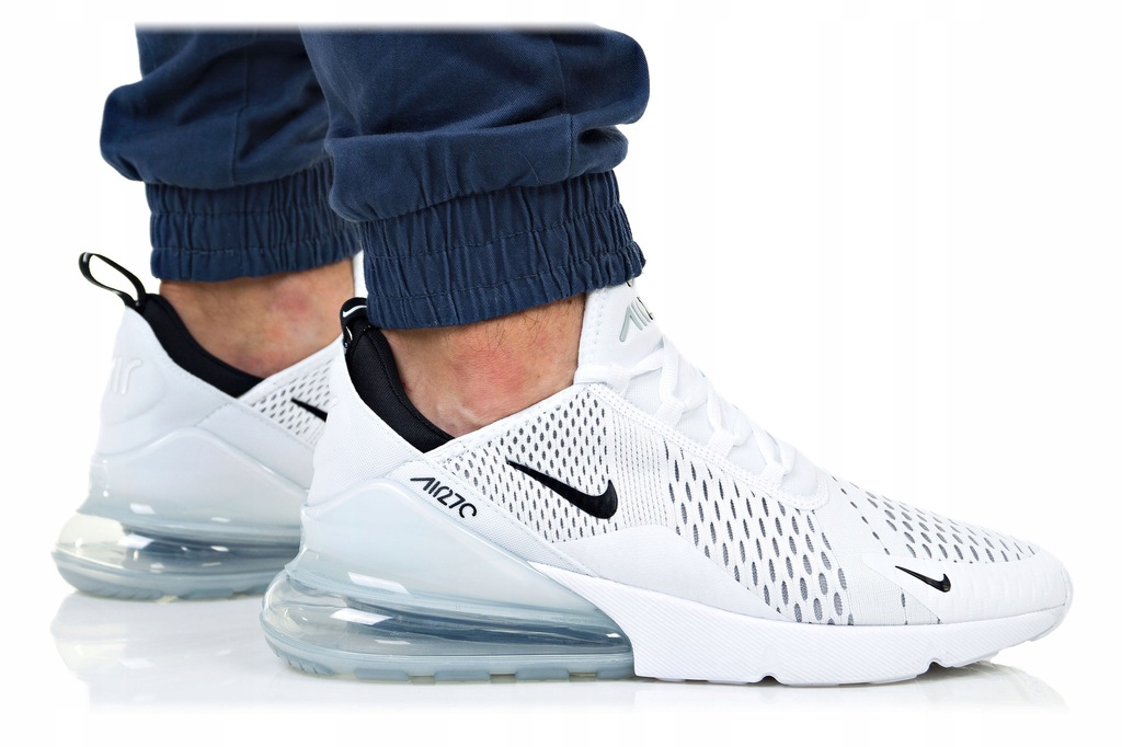 Купить КРОССОВКИ МУЖСКИЕ NIKE AIR MAX 270 AH8050-100 БЕЛЫЕ: отзывы, фото, характеристики в интерне-магазине Aredi.ru