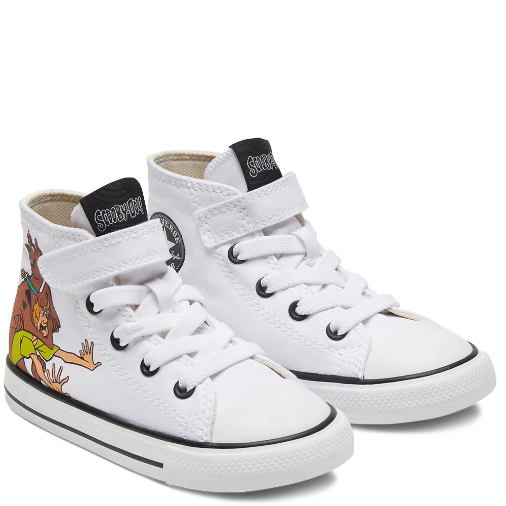 CONVERSE 769078C DZIECIĘCE BIALE NA RZEPY 26 1BYC