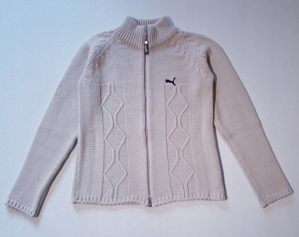 PUMA JASNY SWETER ZAPINANY L (40)