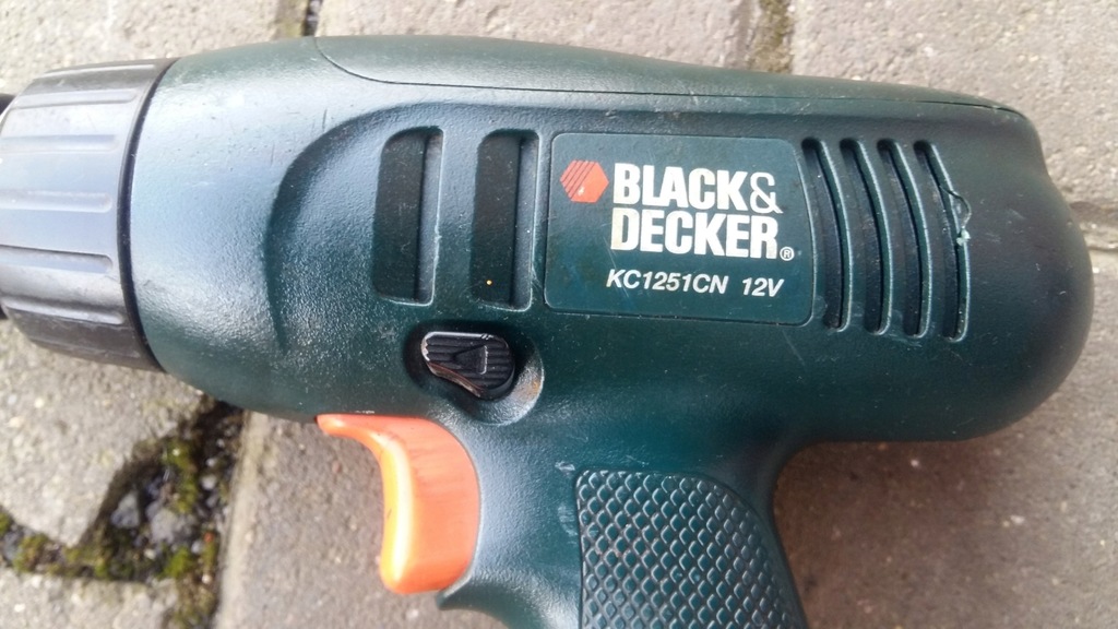 Black&Decker wkrętarka KC1251CN 12V 8951821374 oficjalne archiwum