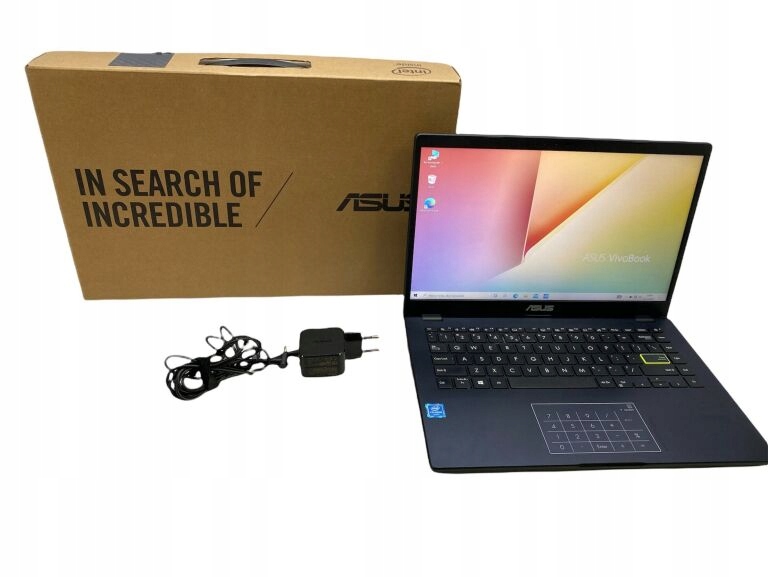 LAPTOP ASUS E410M 4GB/128GB KOMPLET