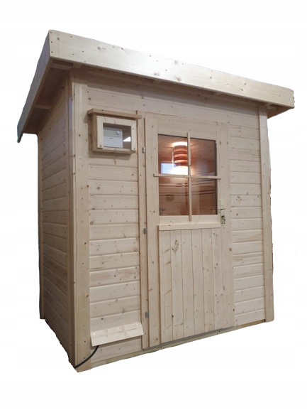 Sauna ogrodowa sucha fińska 196/145/225cm