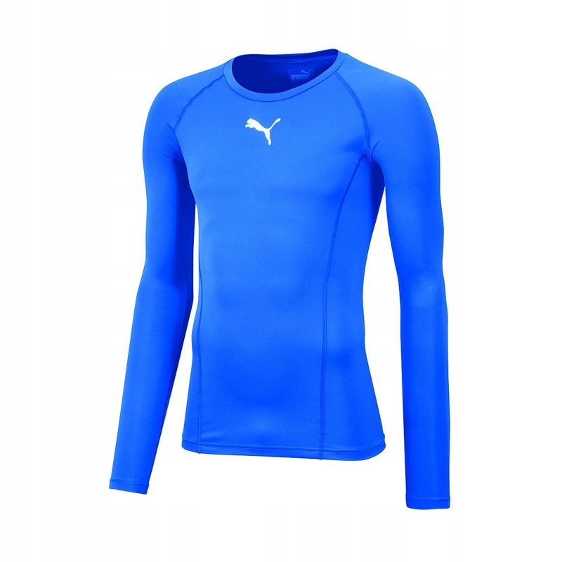 PUMA LIGA BASELAYER TEE LS KOSZULKA NIEBIESKA r.L