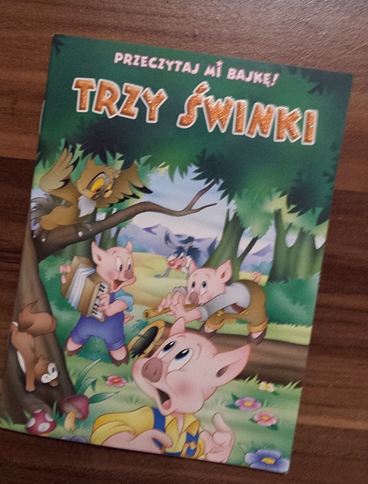 bajka TRZY ŚWINKI nowa