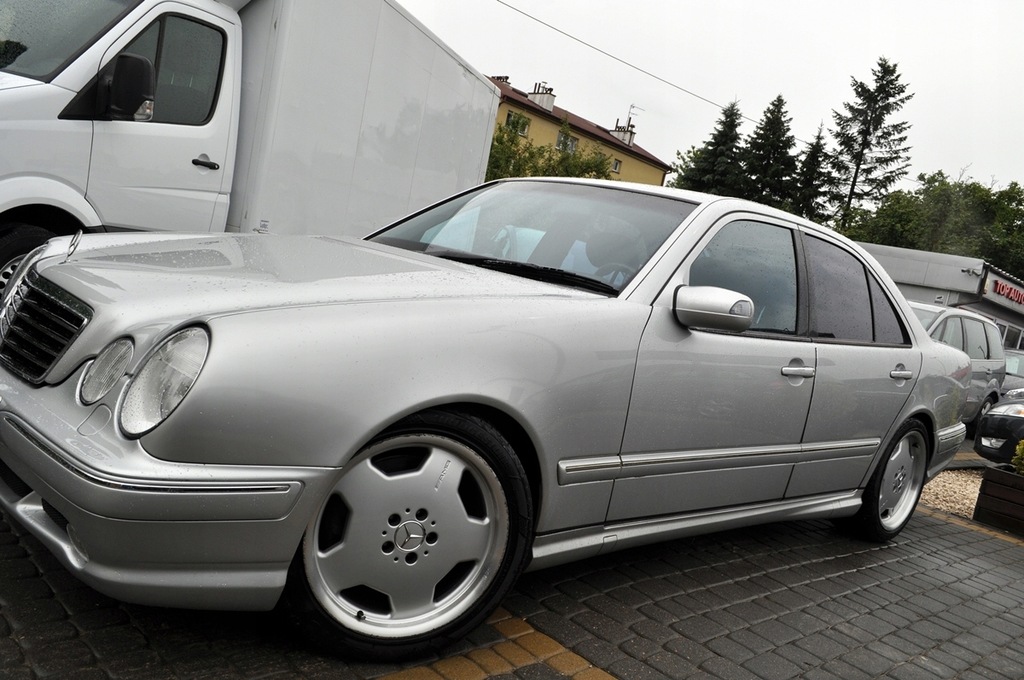 Mercedes W210 E55 AMG z Japonii, stan idealny 7927043728