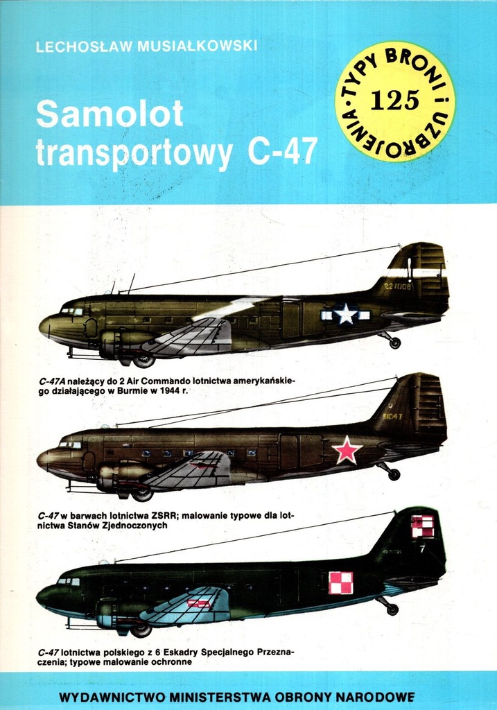 Samolot transportowy C-47 - Musiałkowski TBiU 125
