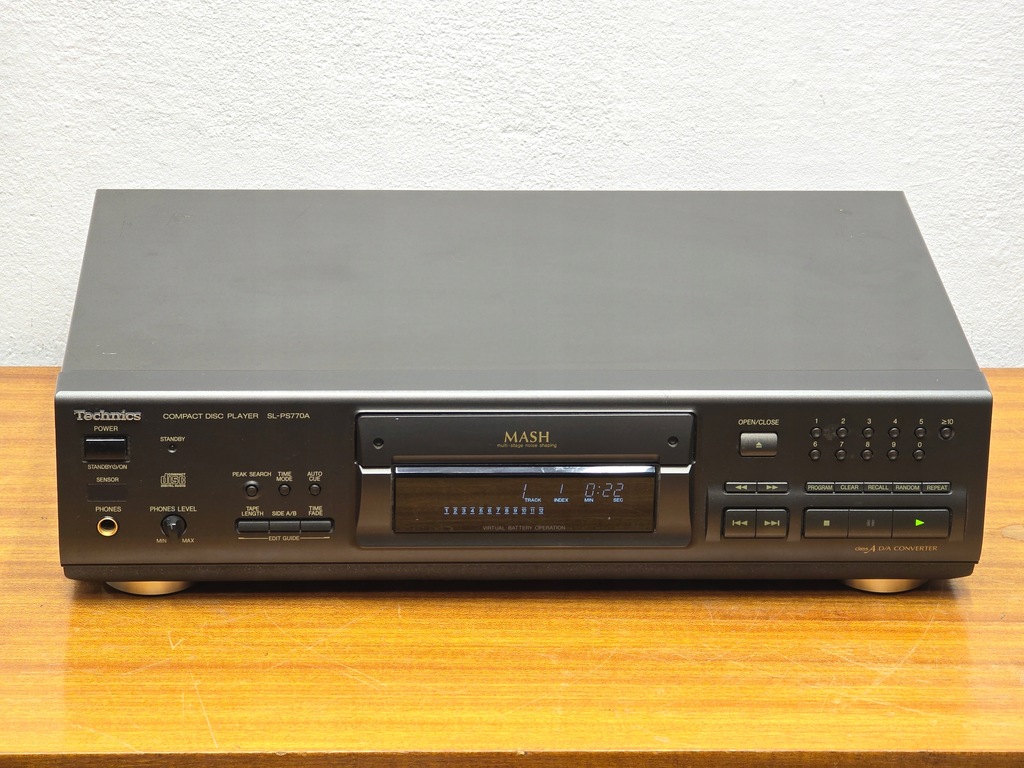 Technics SL PS 770A odtwarzacz płyt CD Wysoki model ładny