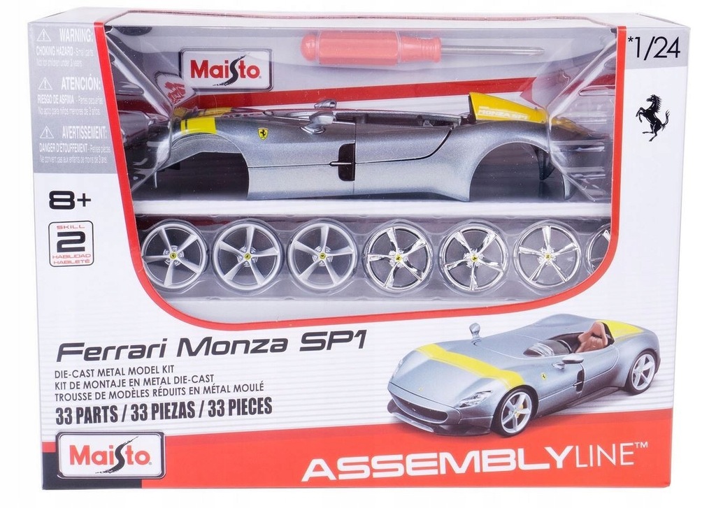 Model do składania Ferrari Monza SP1 1/24