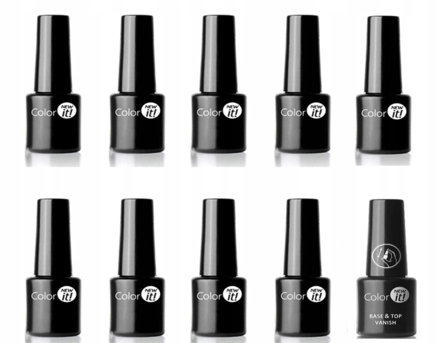 LAKIER HYBRYDOWY DO MANICURE SILCARE 5+5 GRATIS