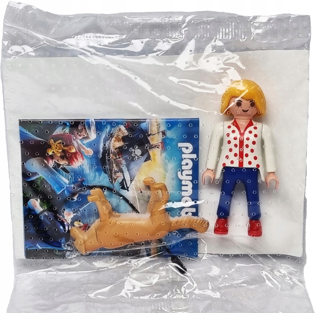 Playmobil figurka Pani z psem na smyczy