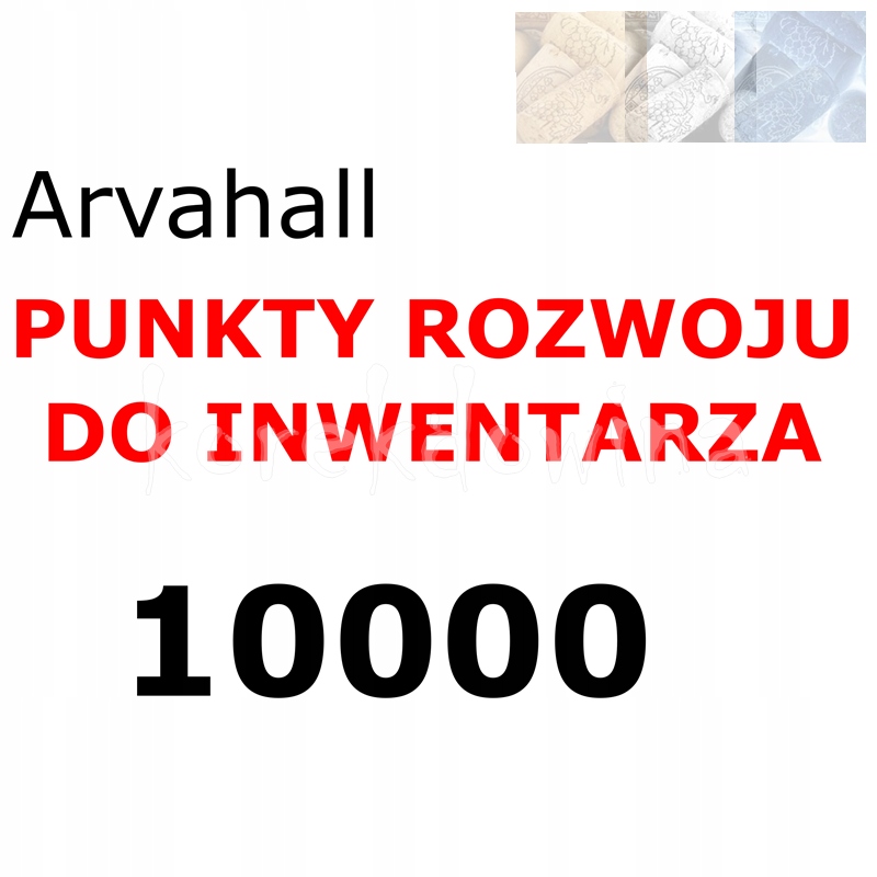 A PACZKI 10000 PR Punkty Rozwoju FOE Arvahall FORGE OF EMPIRES