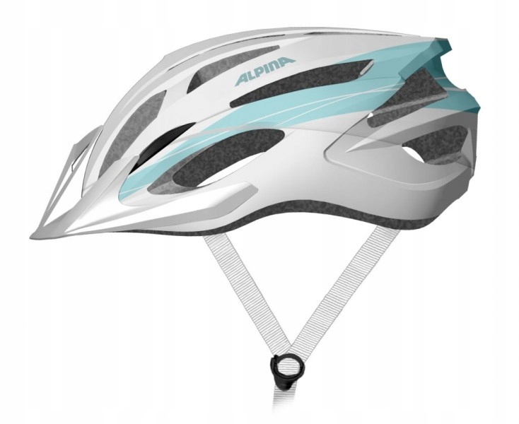 Kask Alpina MTB17 white-lightblue 54-58