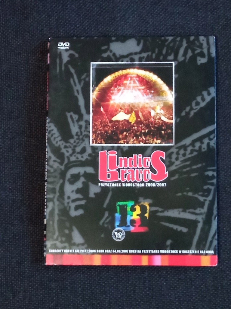 DVD INDIOS BRAVOS WOODSTOCK 2006/2007 (unikat)