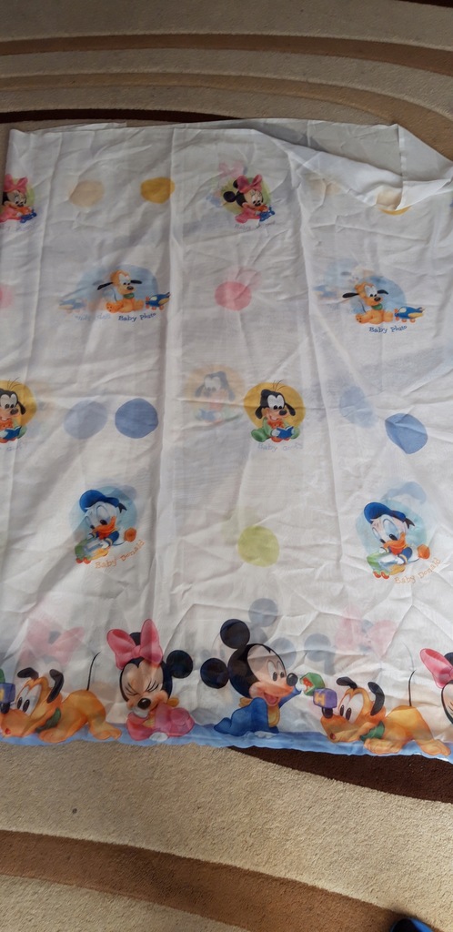 Firanka dziecięca myszka minnie, mickey 240x160