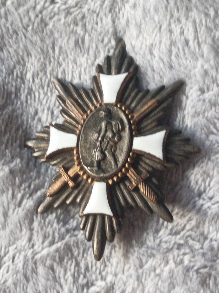 Odznaka gwiazda Hamburga Prusy Niemcy oryginał