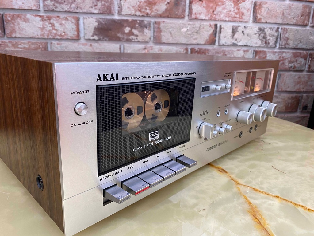 超希少 AKAI GXC-709D カセットデッキ AKAI GXC-709D – Audiolife － Enjoy your audio life!!