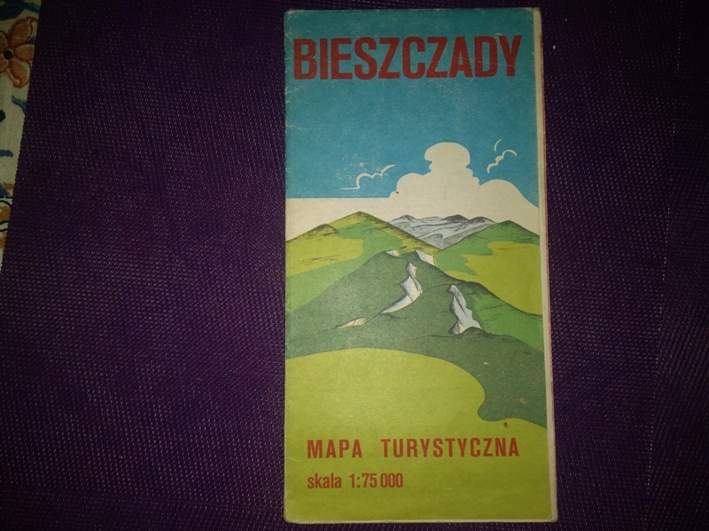 BIESZCZADY MAPA Z 1981