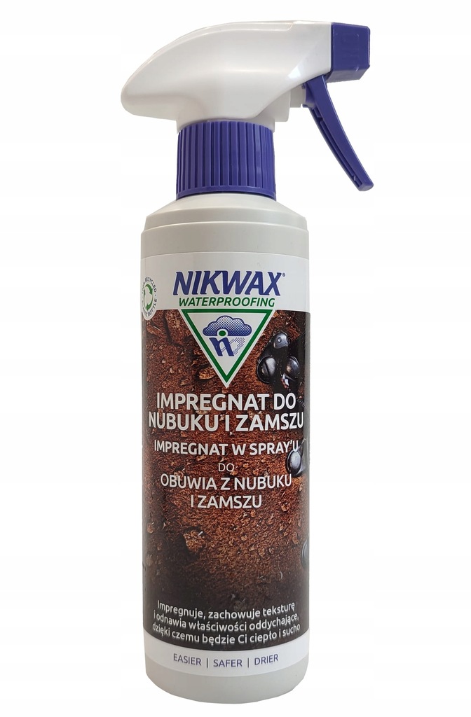 Impregnat Nubuk i welur spray 300 ml Nikwax