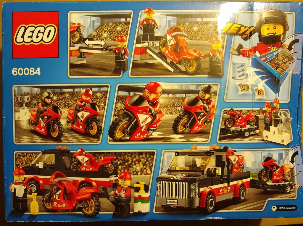 LEGO 60084 Transport motocykli, nowe - 7776188278 - oficjalne archiwum ...