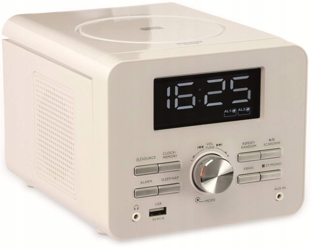 RADIO CD 2.0 Streaming Z BUDZIKIEM TERRIS CDR 274