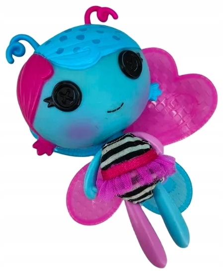 6132-6 .LALALOOPSY... a#g NIEBIESKA LALKA MOTYLEK